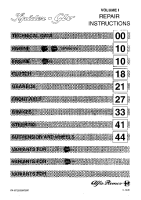 Alfa Romeo Spider - GTV - Repair Instructions Vol I-2